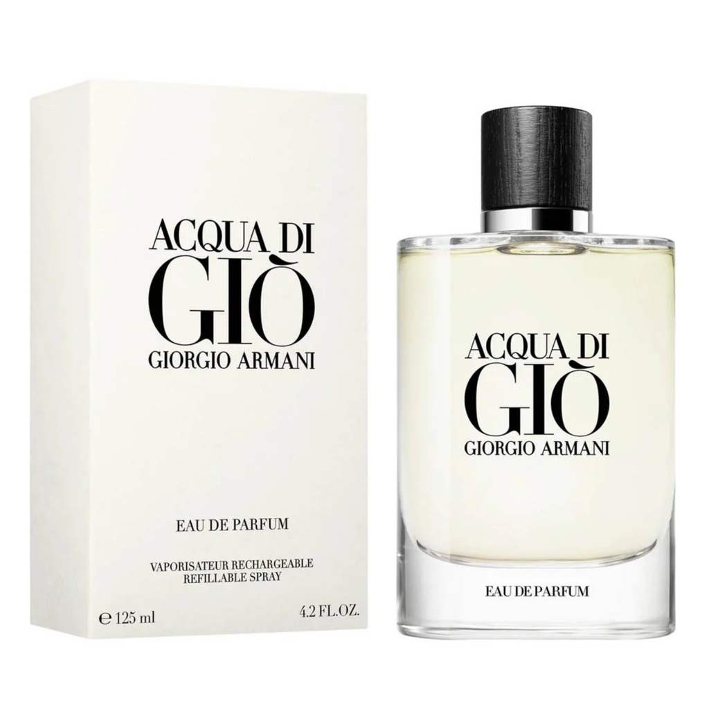 Acqua Di Giò Eau de Parfum 4.2 oz (125ml) By Giorgio Armani