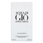 Acqua Di Giò Eau de Parfum 4.2 oz (125ml) By Giorgio Armani