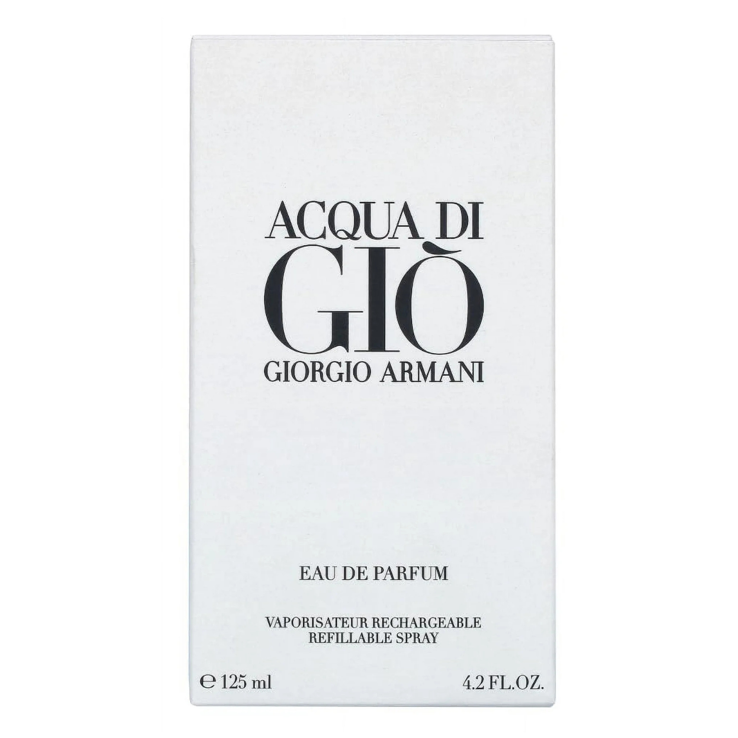 Acqua Di Giò Eau de Parfum 4.2 oz (125ml) By Giorgio Armani